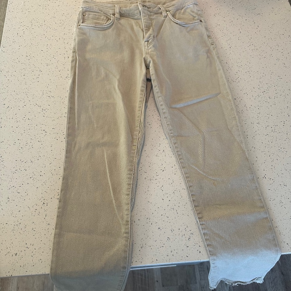 Tommy Bahama - Women's Sea Glass High-Rise Raw Ankle Jeans
